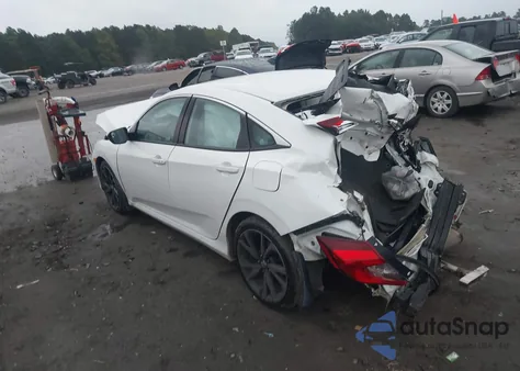 2020 Honda Civic Sport from USA, damaged, VIN 2HGFC2F82LH552580
